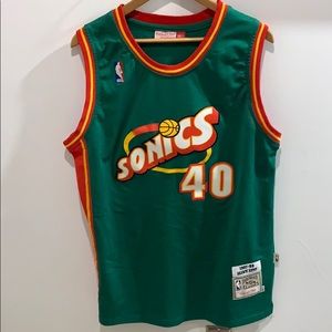 Mitchell & Ness Shawn Kemp SuperSonics Jersey 44